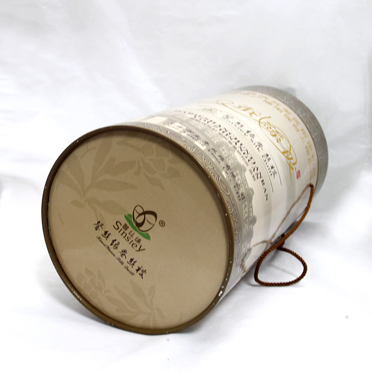 Decorative Herbal Tea Paper Can Paper Tube Packaging Industry Cylinder