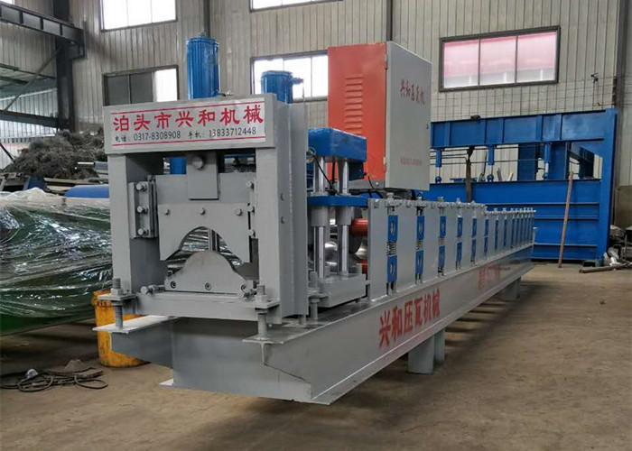 PLC Control Automatic Roll Former Machine With Hydraulic Bending Machine