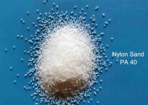 China Permanent Anti Static Plastic Sandblasting Media Polyamide PA40 Nylon Sand wholesale