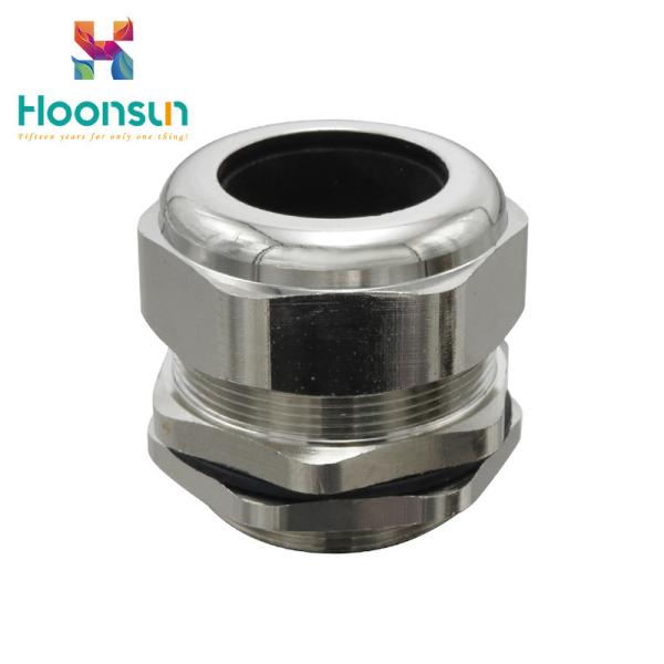 Customized Color Brass Cable Gland / Low Temperature Copper Cable Gland MG