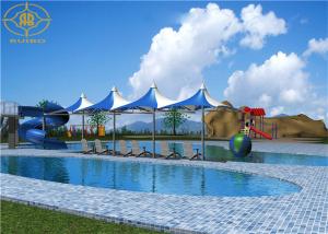 China High Strength Tensile Membrane Structure UV Resistance Conical Umbrella wholesale