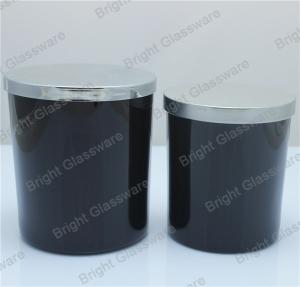 China black candle holder with silver lid for wholesale wholesale