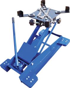 China Car Lifting Saddle 0.5T 4 Casters Hydraulic Transmission Jack wholesale