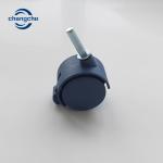 Customized White Neoprene Threaded Stem Furniture Casters Wheel