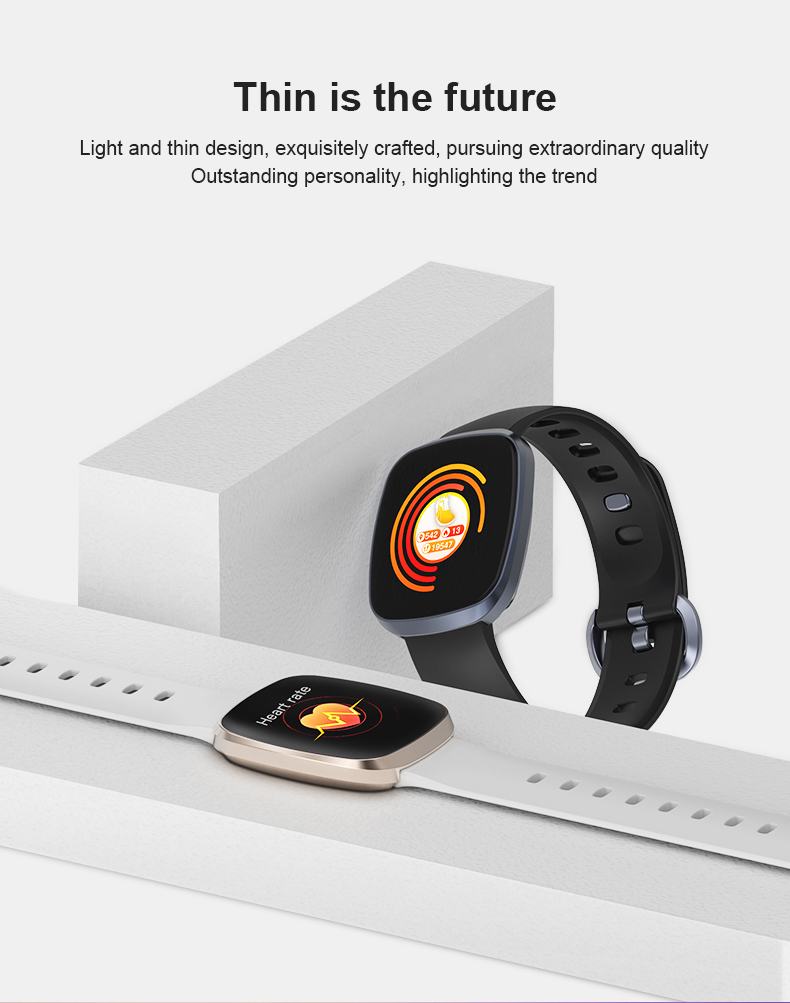 IP67 Blood Pressure Smartwatch GT105 Health Heart Rate Android For Apple Watch