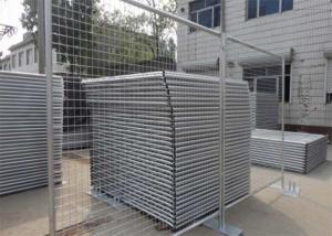 China Plastic Feet 60x60mm Temporary Mesh Fence Panels wholesale