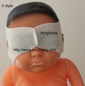 China Newborn Baby Eye Mask V Style 800um Wavelength OEM ODM Service wholesale