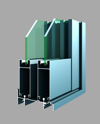 6000 Series Window Aluminum Profile Elegant Appearance Modern Design