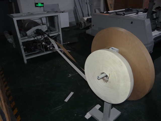 Kraft Paper Bag Rope Making Machine for 25-60 gsm Paper#220V Paper Bag Rope Handle Making Machine 20-80 Pcs/Min