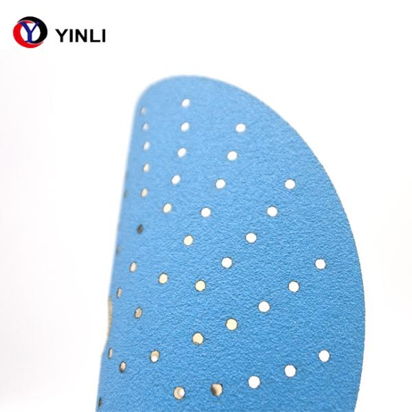 6inch 17holes Ceramic Sanding Disc For Polishing Furniture Aluminum Oxide