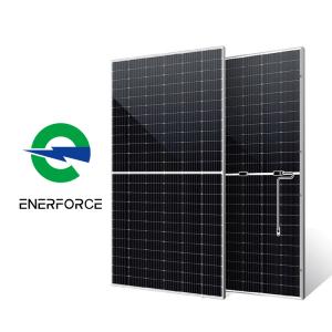 China 500W 550W Bifacial Photovoltaic Panels 48V Solar Bifacial PV Panels wholesale