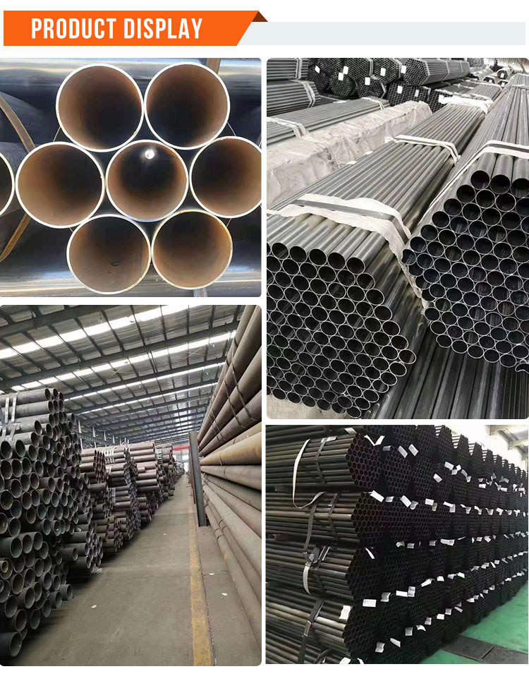 Large Diameter Hydropower Penstock Carbon Steel Spiral Welded Pipe with of 6m Length
