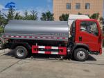 6000 Liter HOWO Light Truck Oil Fuel Tanker Truck 7.50R16
