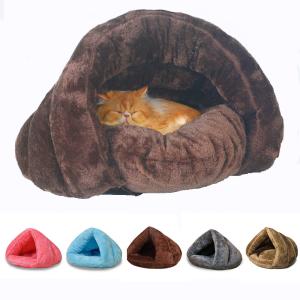 China Soft Nest Kennel Bed / Cave House Winter Warm Cozy Pet Beds For Cats Dogs wholesale