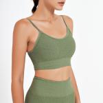 Oem Factory Manufacturer Custom Logo Ladies Sports Bras Gym Workout Seamless