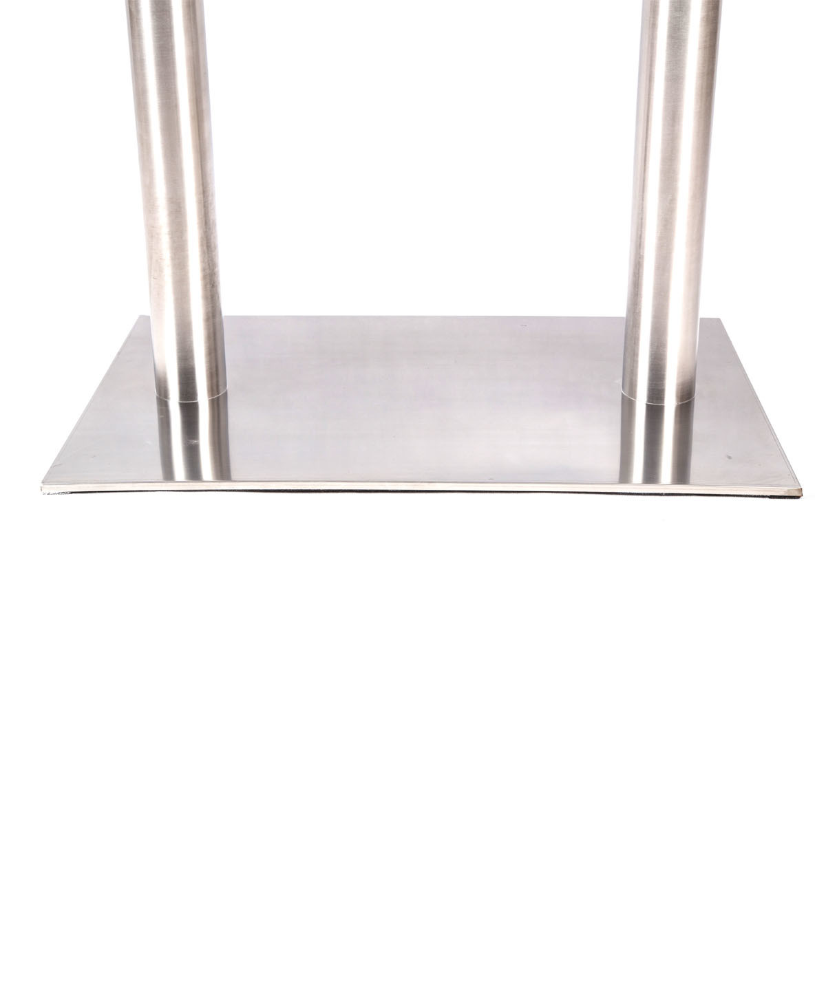 Stainless Steel Table Legs Square Chrome Table Base Kitchen Commercial Furniture