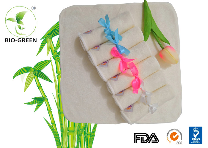 Organic Bamboo Reusable Baby Wipes With Machine Wash Style 25*25cm / 10"*10"