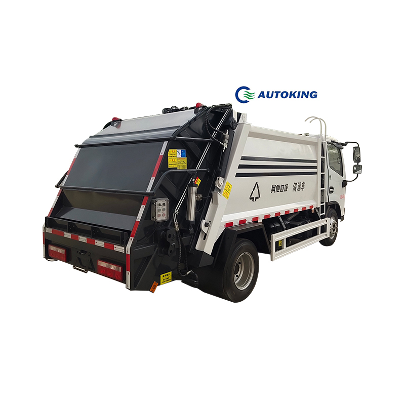 Brand New China 4x2 Waste Disposal Truck Garbage Compactor Truck For Sale