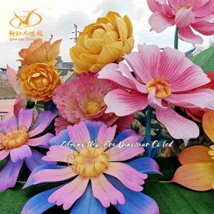 China Exhibition Chinese Flower Lantern Arts Mechanical Design / Graphic Design wholesale