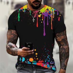 China Anti Shrink Men'S Oversize T Shirt Full Sublimation Shirts Hip Length wholesale