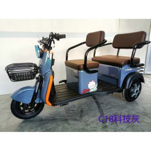 China 50KM/H Leisure Electric Tricycle 90KM Driving Mileage 4 Passengers wholesale