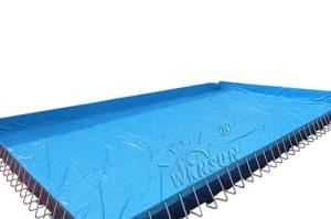 China Outdoor Large Inflatable Swimming Pool , Framed Inflatable Water Pool wholesale