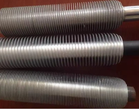 DELLOK Square Tube Fin And Tube Heat Exchanger With Solid Fins For Industrial