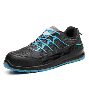 China Industrial Comfortable Safety Shoes Breathable Lightweight Outdoor Shoes Black wholesale