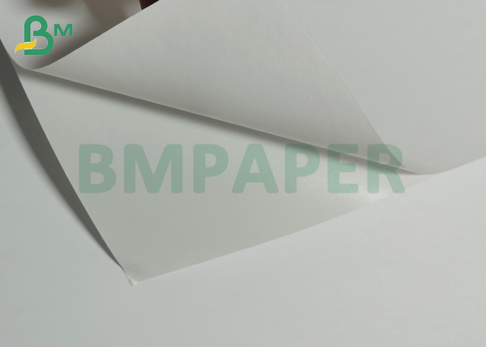 80g PET Self - Adhesive Waterproof White Paper For Inkjet Printing In Roll