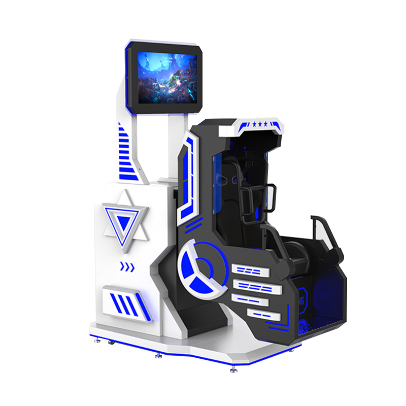 Cool Virtual Reality VR 360 Degree Roller Coaster 9D VR Motion Ride Flight Simulator For Sale