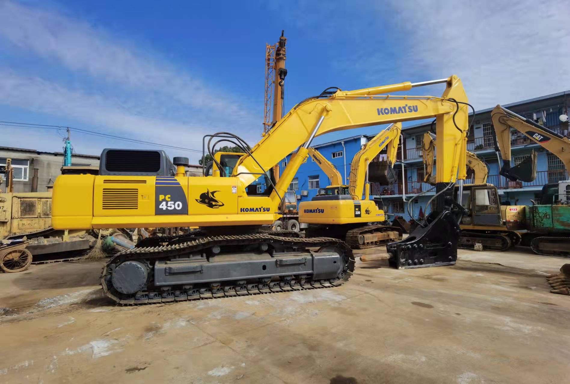PC450-8 Used Komatsu Excavator 45 Ton Used Crawler Excavator Good Condition