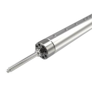 China Exhaust Vented Screw Barrel AISI4140 For Recycled Plastic Pelletizing wholesale