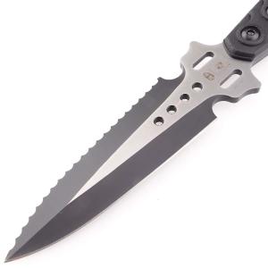China Notched Edge Carbon Steel Machete Multifunctional Camping 3Cr13 wholesale