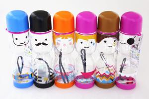China PC cartoon water bottle,plastic handy cup,food grade gift bottle,children bottle,kettle wholesale