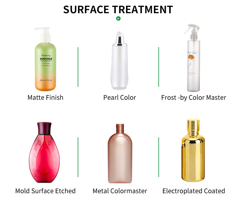 Custom Plastic Cosmetic Bottles With Oil Pump 100ML Plastic Bottles