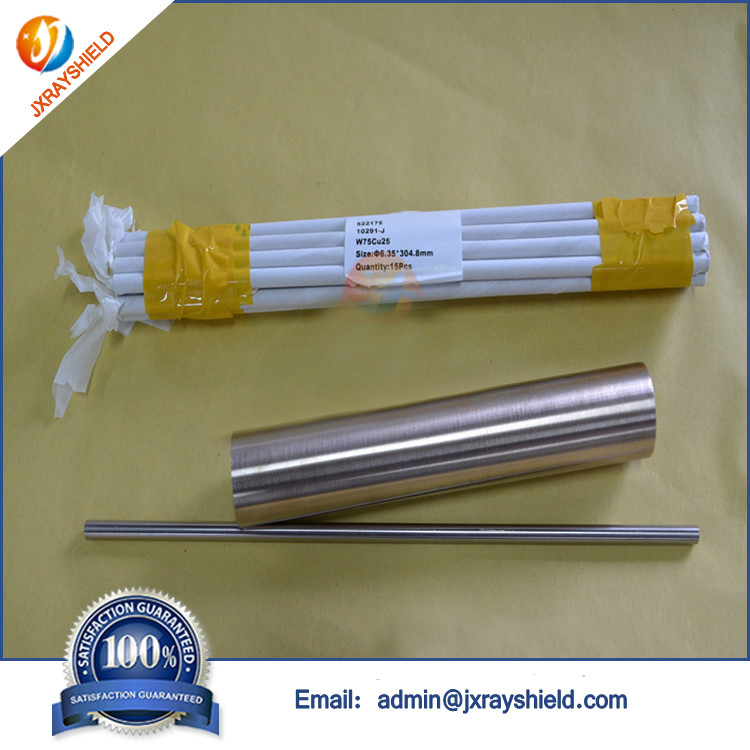 Higher Density Tungsten Alloy Products CuW Alloy Copper Tungsten Bar / Sheets / Rods