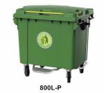 800L large capacity dumpster garbage bin waste container