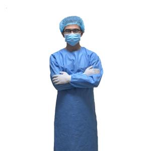 China Light Surgical Disposable Non Woven Isolation Gown wholesale