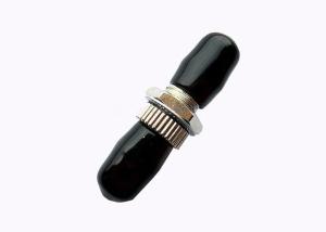 China Black Metal ST Fiber Optic Adapter With Singlemode wholesale