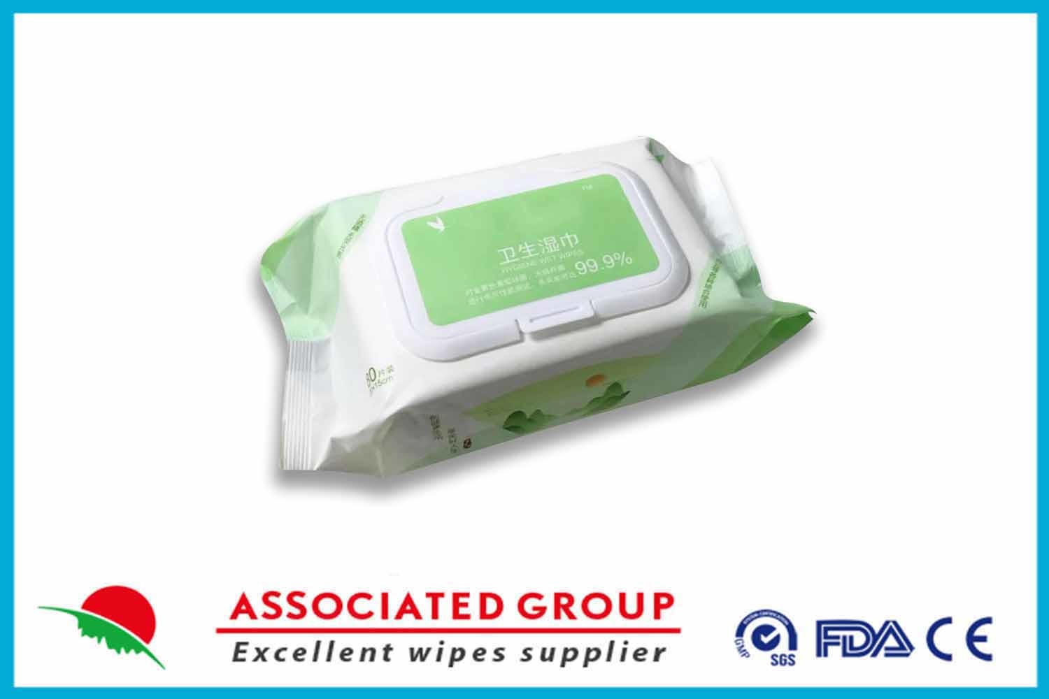 Pearl Grain Non-Woven Cloth Disinfectant Wet Wipes Health Sterilization