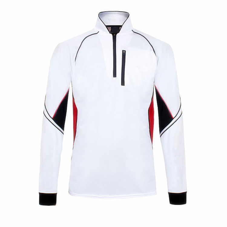 Zipper Collar Custom Fishing Jerseys , Bass Fishing Team Shirts UV Protection