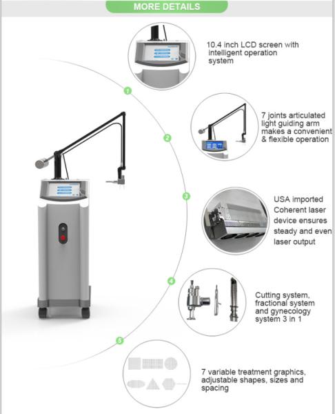 New product ideas 40W medical fractional CO2 laser for Acne removal and scar