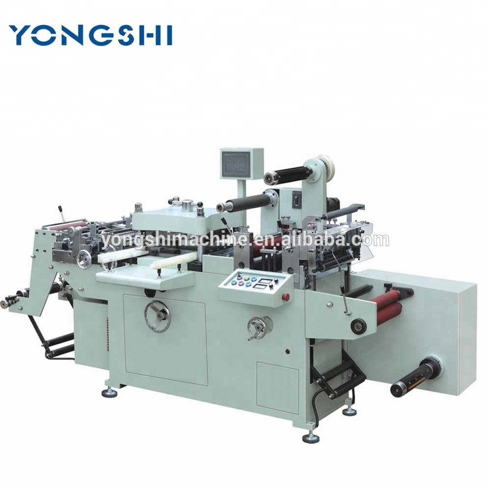 Automatic Label Fabric Die Cutting Machine Medium Speed Adhesive Tape Cutter