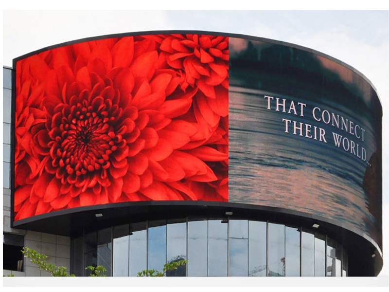 High Brightness P5 P6 P8 P10 Mm Full Color Led Display Screen Video 100000 Hours Lifespan