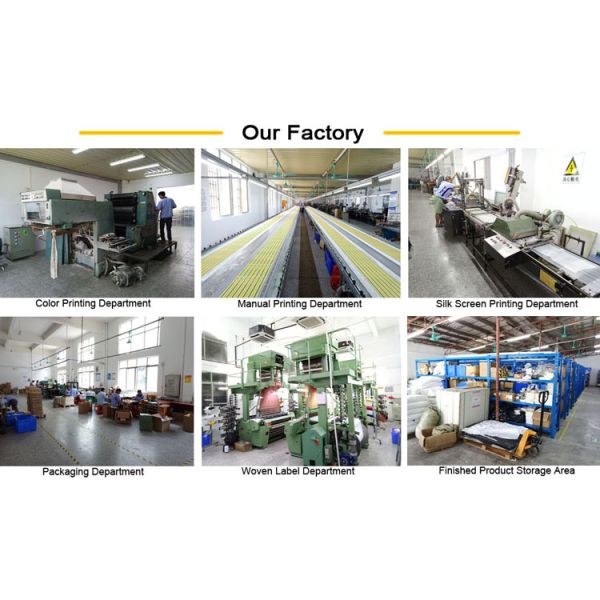 Finished label examples