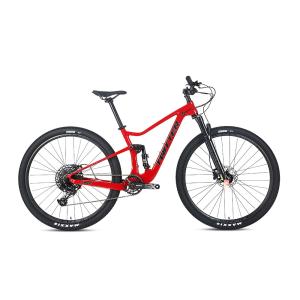 China Daul Suspension Full Suspension Carbon Fiber MTB With SRAM NX 12S wholesale