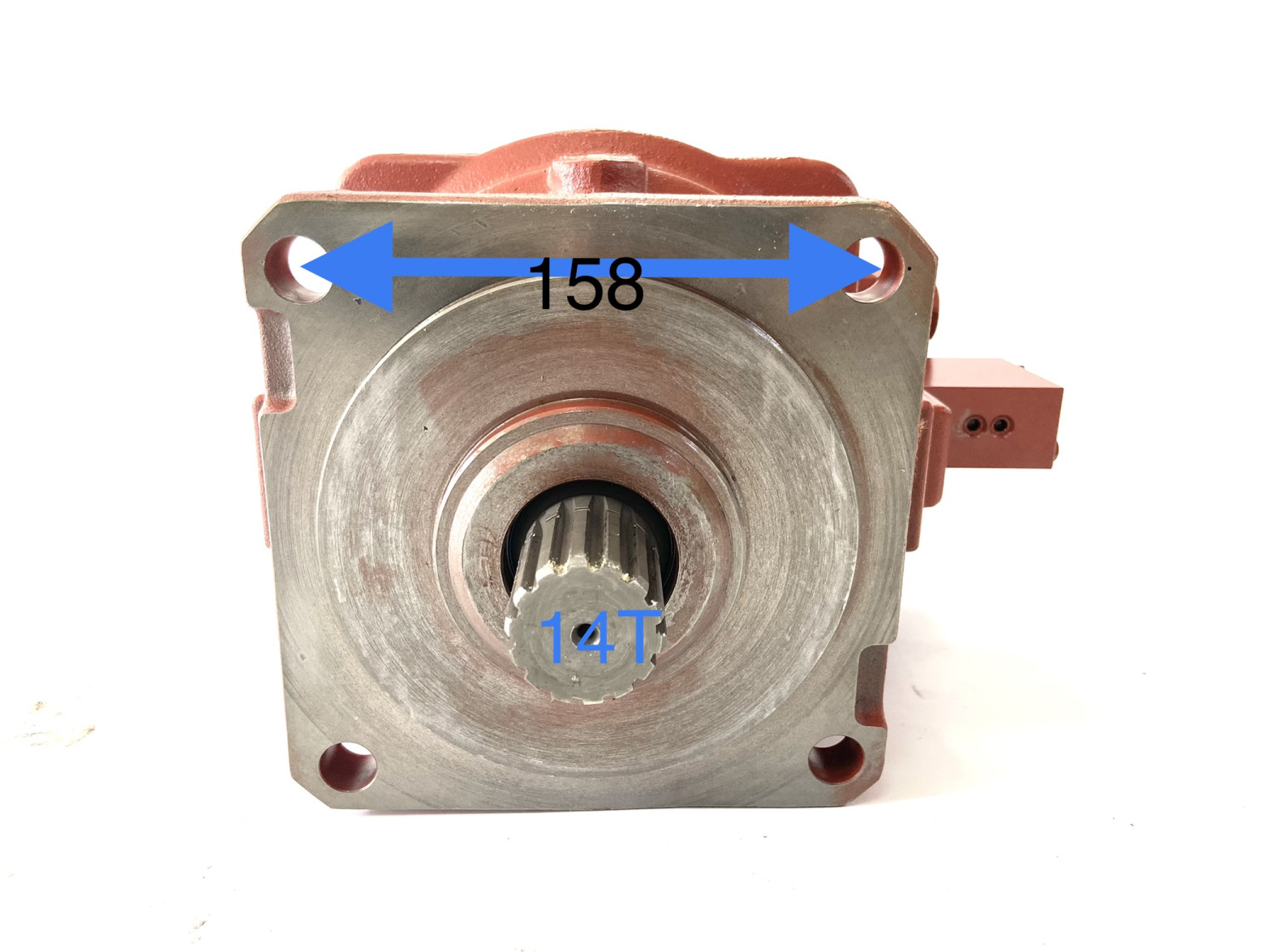 M5X180 Excavator Swing Motor Rotary Hydraulic Spare Parts For LG240