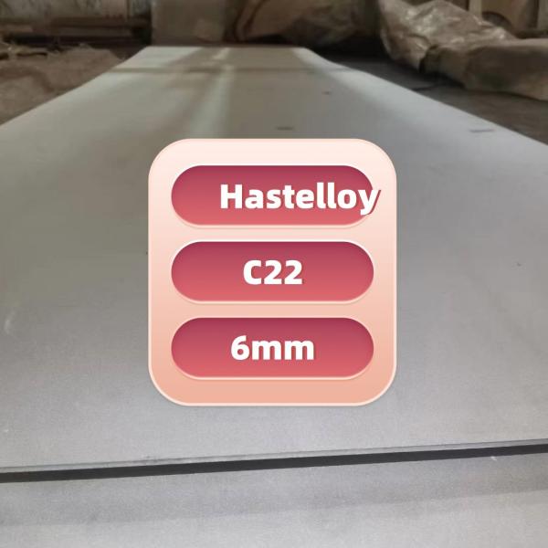 Nickel Based Alloy Hastelloy C22 Plate Corrosion Preventive C22 N06022 Hastelloy