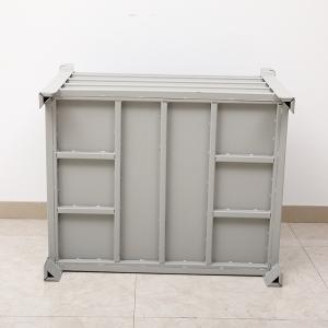 China Electrogalvanized 1500kg Cpacity Steel Q235 Folding Pallet Box wholesale