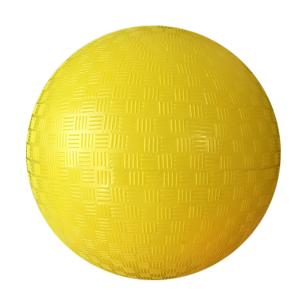 China 8.5&quot; PVC Yellow Inflatable Playground Ball Antiburst Ecofriendly wholesale
